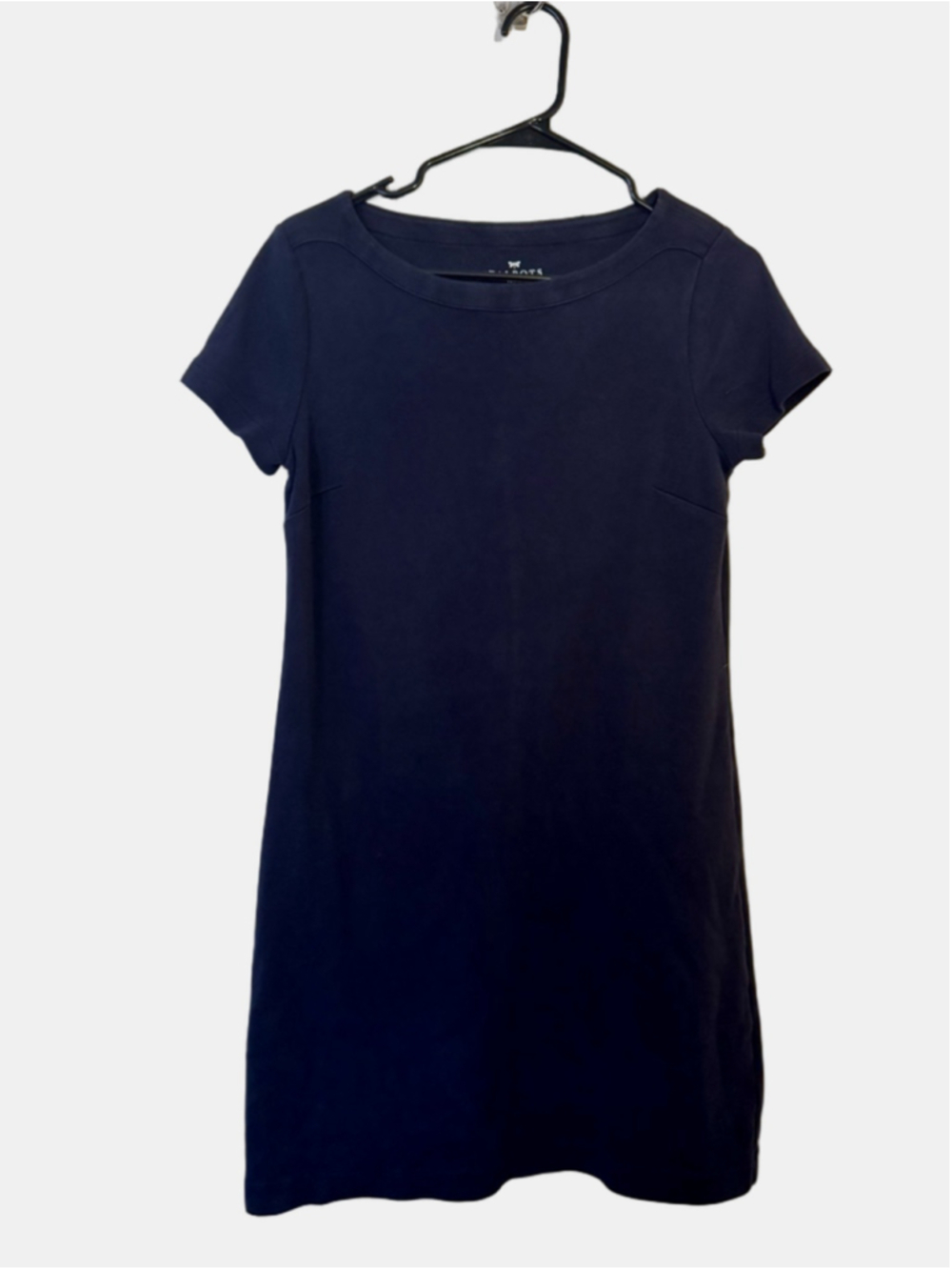 Women's Talbots Navy Petite Short Sleeve Dress Medium petite